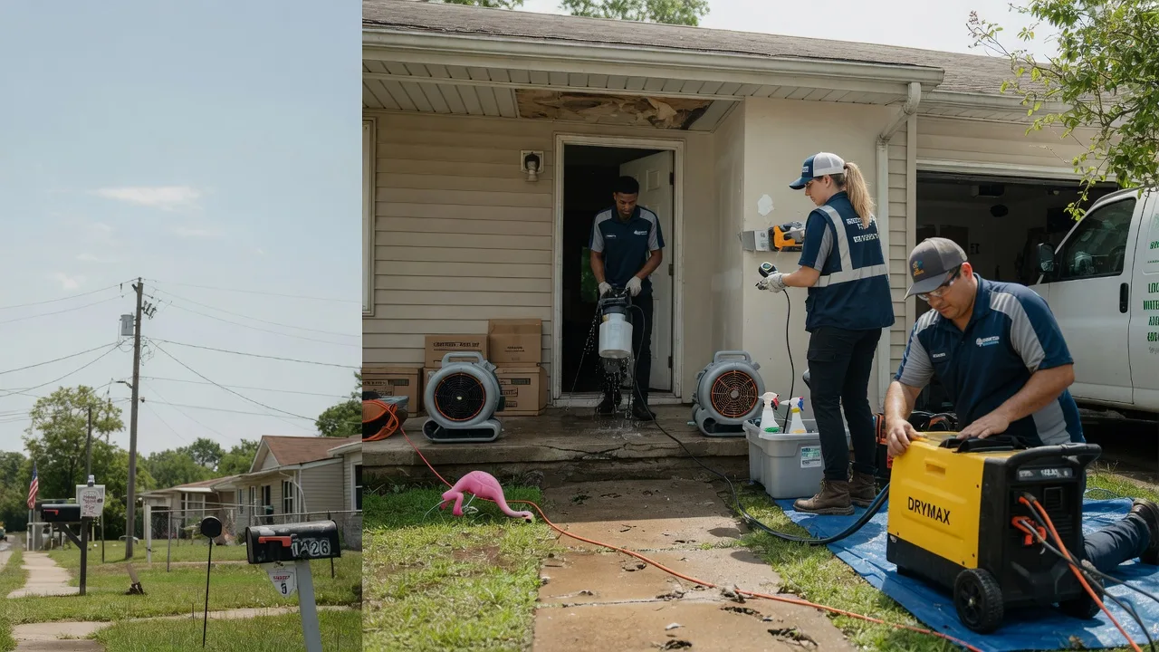 Storm Damage Water Removal in Big Sandy, TX near me
